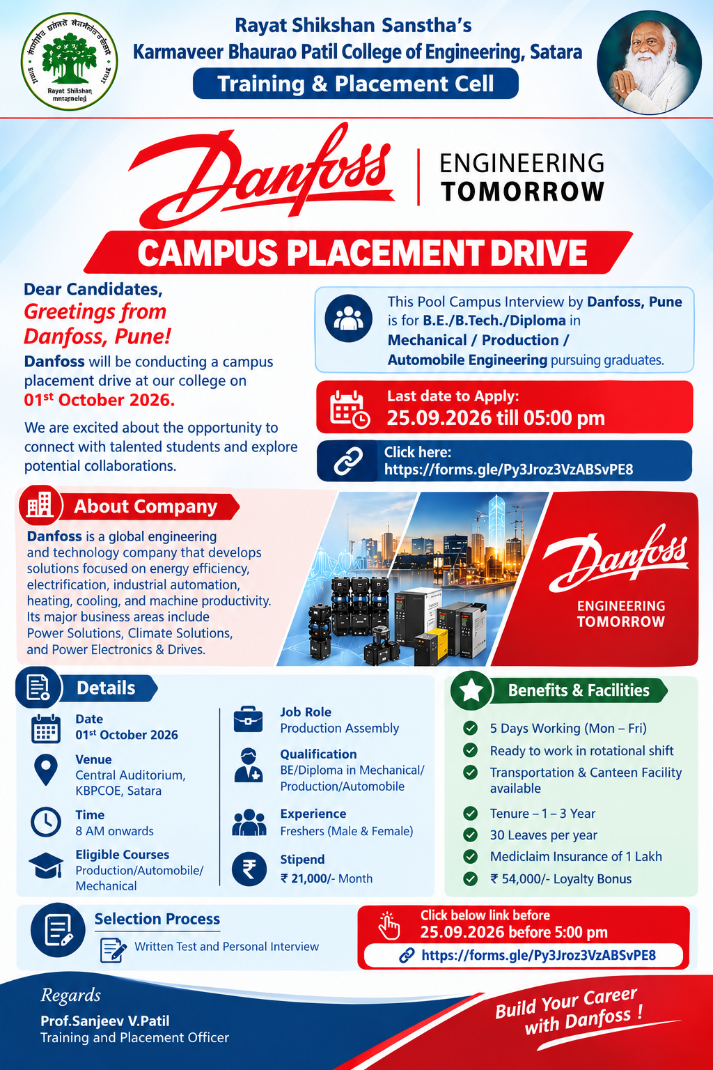 Pool Campus Drive by Danfoss on 01.10.2026