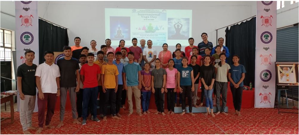KBPCOES organizes International Yoga Day on 21 June 2022